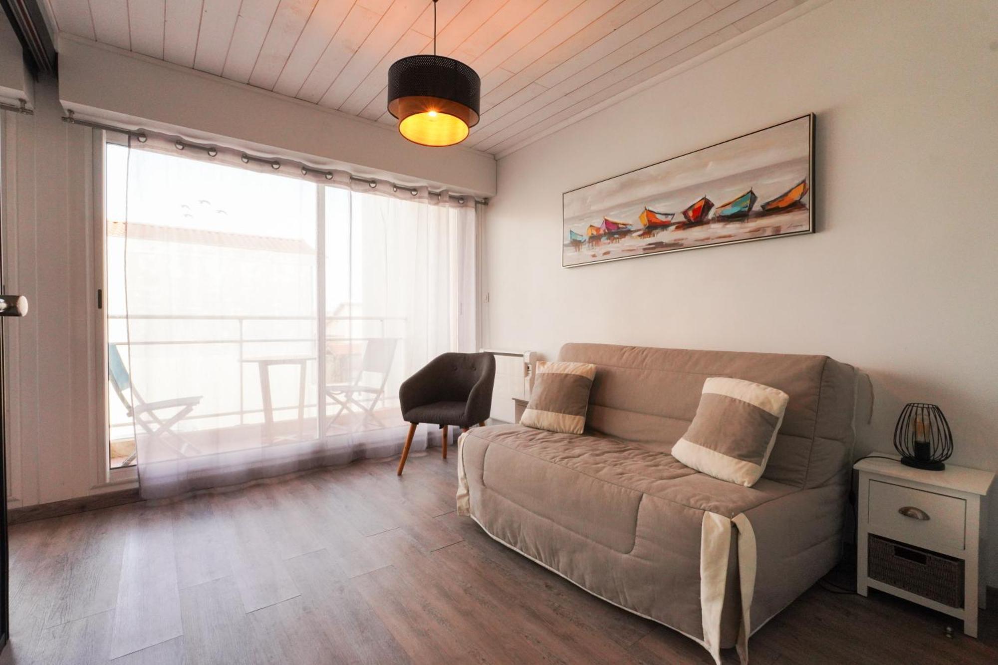 ביסקארוס Superbe Appart.55M2 - 200M Ocean Et Parking מראה חיצוני תמונה